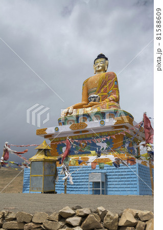 Langza Buddha statue, Himachal Pradesh, India 81588609