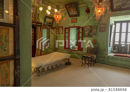 Royal Family Room, City Palace, Udaipur, Rajasthan, India 81588698