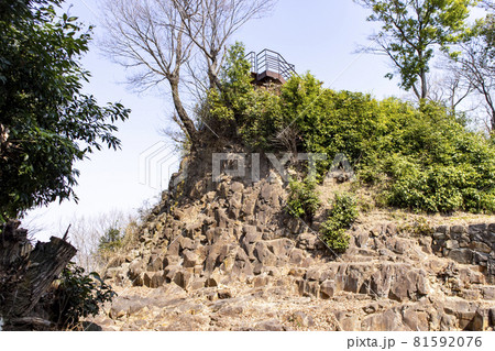 金山城跡の物見台 金山城跡の物見台 81592076