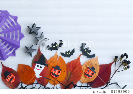 ハロウィンフレーム 81592909