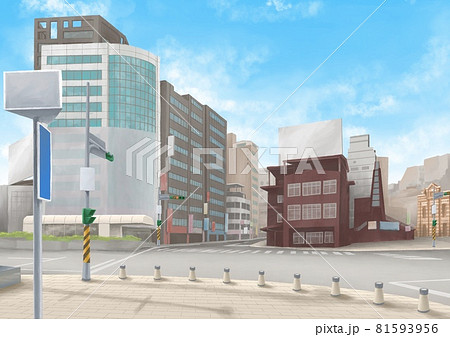 Ximending shopping district area, a digital painting of landscape of public landmark shopping street and business building in Taipei city, Taiwan raster 3D illustration anime background. Ximending shopping district area, a digital painting of landscape of public landmark shopping street and business building in Taipei city, Taiwan raster 3D illustration anime background. 81593956