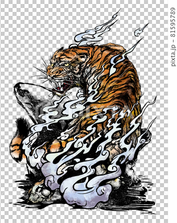 老虎的插圖 81595789