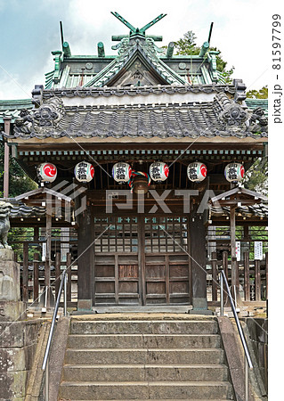 野田市散歩：愛宕神社　社殿 81597799