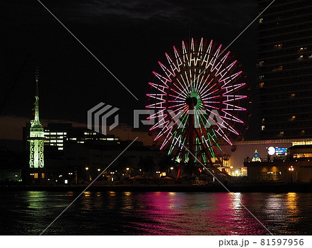 神戸ハーバーランドの夜景 神戸ハーバーランドの夜景 81597956