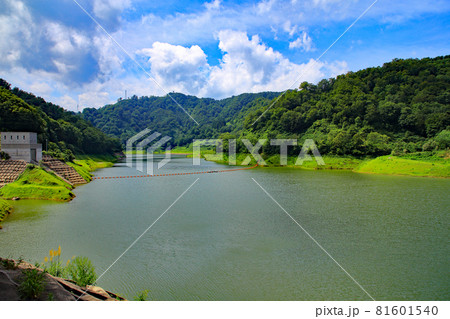 横川ダム　白い森おぐに湖 81601540