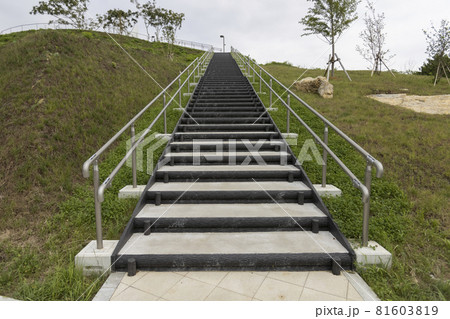 日本の観光地　宮城県気仙沼市　東北　唐桑　宮城オルレ　トレッキングコースでの発見　ビュースポット 81603819