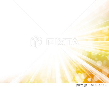 背景 コピースペース 放射状 集中線 フレア 金色 ゴールド 背景素材 背景 コピースペース 放射状 集中線 フレア 金色 ゴールド 背景素材 81604330