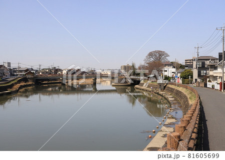 埼玉県越谷市蒲生の藤助河岸跡 81605699