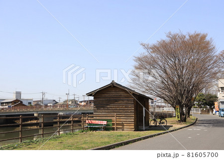埼玉県越谷市蒲生の藤助河岸跡 81605700