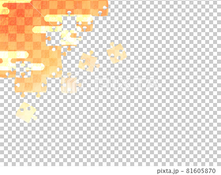 Japanese jigsaw puzzle 81605870