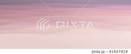 abstract waves fluid shape levels background delicate pastel color gradient. Trendy template for flyer poster business card landing page website. vector illustration eps 10. 81607828