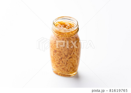 なめ茸の瓶詰 81619765