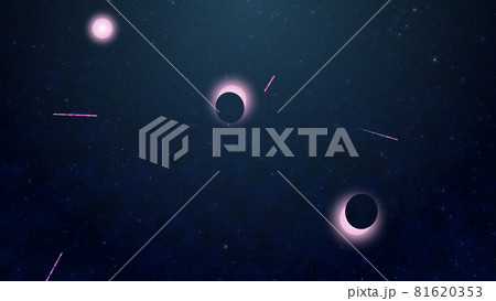 背景 宇宙戦争 のイラスト素材