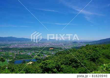 徳島県吉野川市 チェリーロードから淡路島方面を望む 徳島県吉野川市 チェリーロードから淡路島方面を望む 81620940