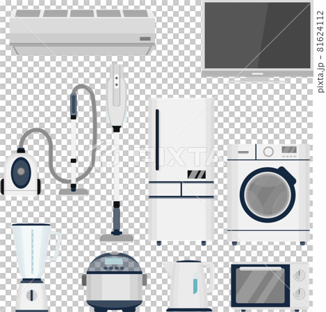 Home appliances set White goods Simple 81624112