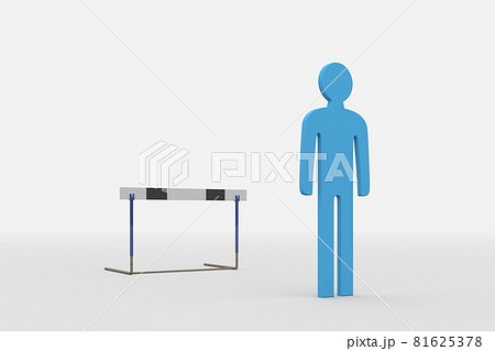 ハードルのイラスト素材