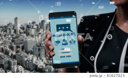 Social media and people network technology conceptual 81627023