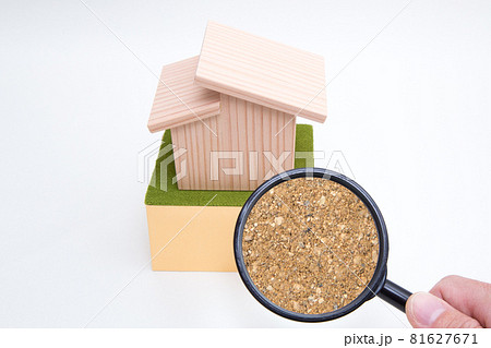 住宅の地盤調査イメージ 住宅の地盤調査イメージ 81627671