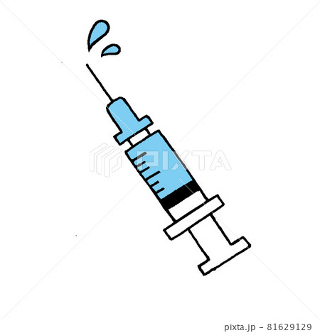 注射器のイラスト 注射器のイラスト 81629129
