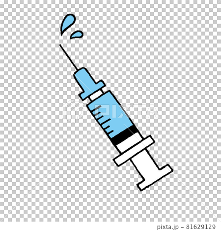 Syringe illustration Syringe illustration 81629129