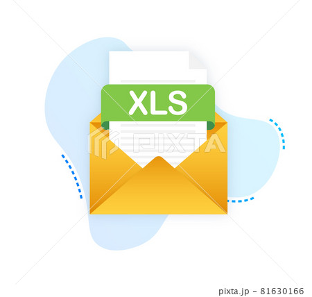 Download XLS button on laptop screen. Downloading document concept. File with XLS label and down arrow sign. Vector illustration Download XLS button on laptop screen. Downloading document concept. File with XLS label and down arrow sign. Vector illustration 81630166