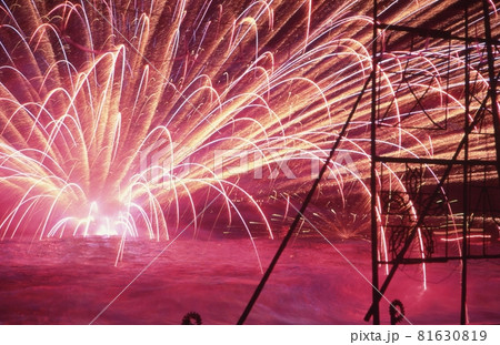 海上自爆花火　熊野花火大会 81630819