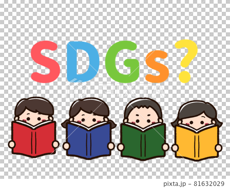 Children learning about SDGs Children learning about SDGs 81632029
