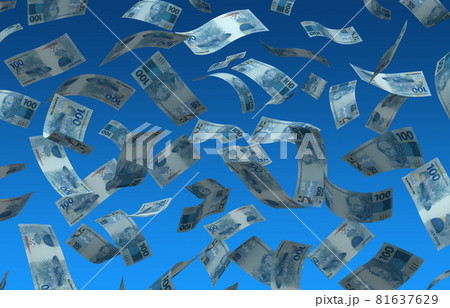 Flying Brazilian Real 81637629