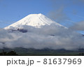 富士山と雲 81637969