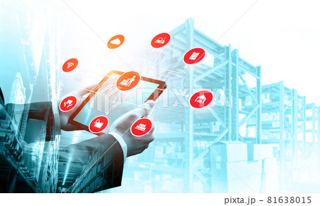 Smart warehouse management system with innovative internet of things technology 81638015