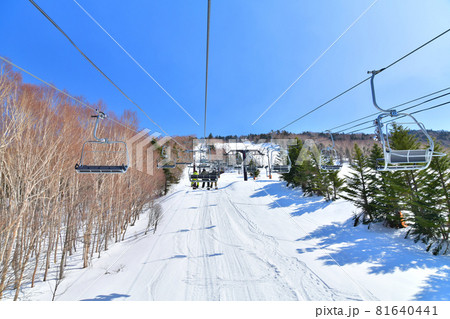 一の瀬ファミリースキー場/一の瀬クワッドリフト(志賀高原)【2021.3】 一の瀬ファミリースキー場/一の瀬クワッドリフト(志賀高原)【2021.3】 81640441