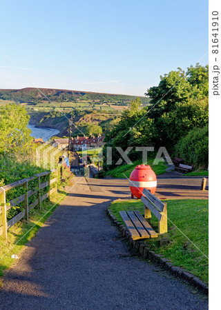 Robin Hood Bay village street scenes - North Yorkshire, England Robin Hood Bay village street scenes - North Yorkshire, England 81641910