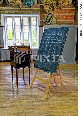 Inside the Lady Waterford Hall old School in village of Ford and Etal Inside the Lady Waterford Hall old School in village of Ford and Etal 81641928