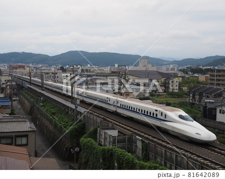 新幹線N700A　山科付近にて 81642089