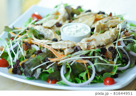 salad ,chicken salad or chicken and vegetable salad 81644951