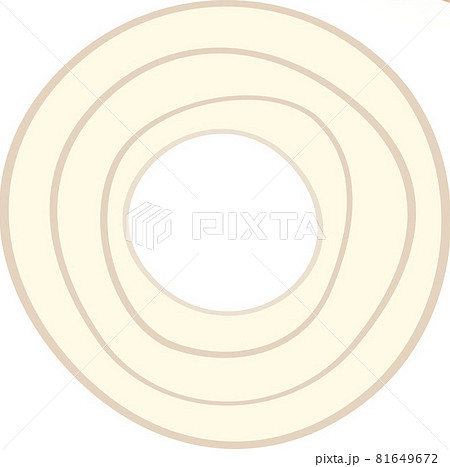 車麩 断面のイラスト素材