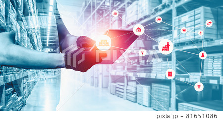 Smart warehouse management system with innovative internet of things technology Smart warehouse management system with innovative internet of things technology 81651086