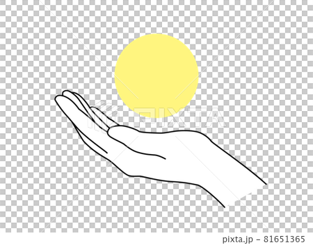 Hand to hold 81651365