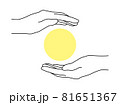 支える手 81651367