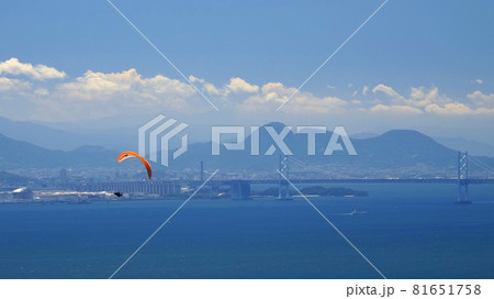 王子ヶ岳からのパラグライダー10 王子ヶ岳からのパラグライダー10 81651758