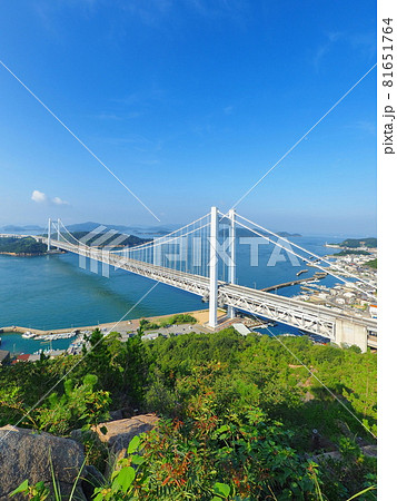 鷲羽山からの眺め27(下津井瀬戸大橋) 鷲羽山からの眺め27(下津井瀬戸大橋) 81651764