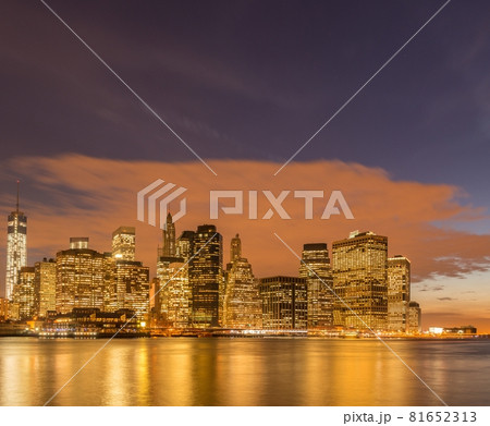 View of lower Manhattan from Brooklyn View of lower Manhattan from Brooklyn 81652313