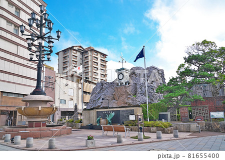 【和倉温泉 (湯元の広場)】 石川県七尾市和倉町 81655400