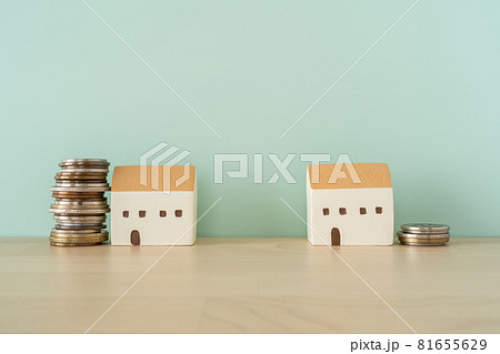 資産価値の違い｜家のおもちゃとお金 81655629