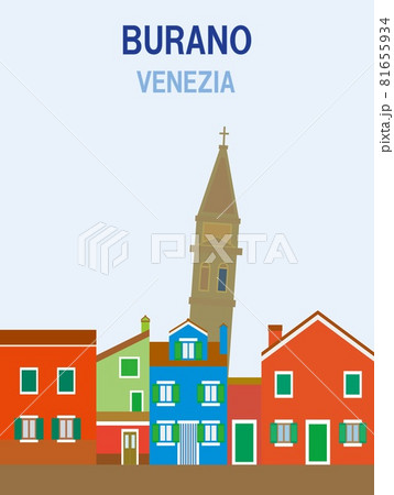 ブラーノ burano ヴェネツィア venezia ブラーノ burano ヴェネツィア venezia 81655934