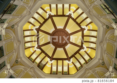 東京駅丸の内赤レンガ本駅舎ドーム内部/東京都千代田区 東京駅丸の内赤レンガ本駅舎ドーム内部/東京都千代田区 81656184