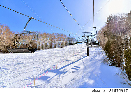 志賀高原 丸池スキー場／丸池Aコース(長野県山ノ内町)【2021.3】 81656917