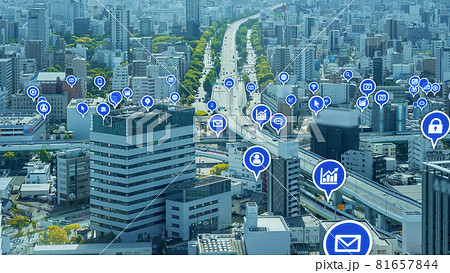 都市と位置情報技術 81657844