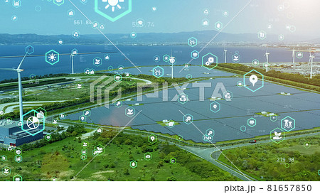 環境テクノロジー　再生可能エネルギー　サステナブル　SDGs 81657850