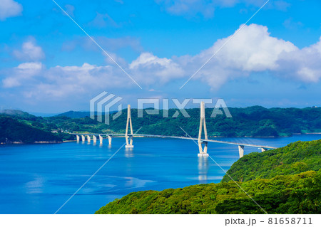鷹島肥前大橋　【長崎県松浦市鷹島】 81658711